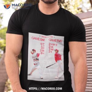 Shohei Ohtani Wrap Up Player Of The Week Honors In Just One Day Shirt