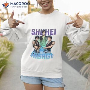 shuhei hisagi bleach anime art shirt sweatshirt 1