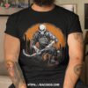 Skeleton Ice Hockey T Ee Halloween Funny Skull Gifts Graphic Shirt, Halloween Presents