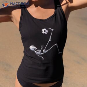 skeleton soccer football halloween t shirt costume gifts tee tank top 2