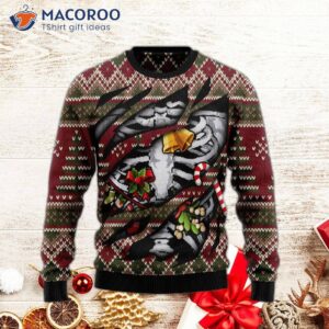 Skeleton Ugly Christmas Sweater