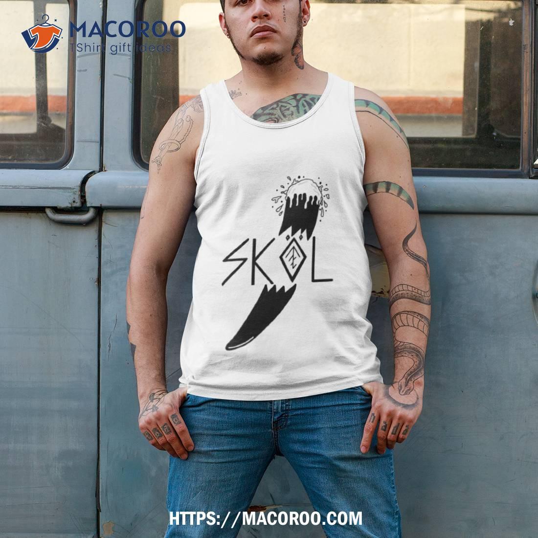 Skol Let´s Drink As The Vikings Of Valhalla Berserker Shirt - The