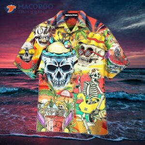 Skull-chill Tropical Summer Hawaiian Shirts