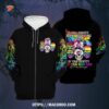 Skull Lgbt Free Mom Hug All Over Print 3D Hoodie, Cute Halloween Gifts