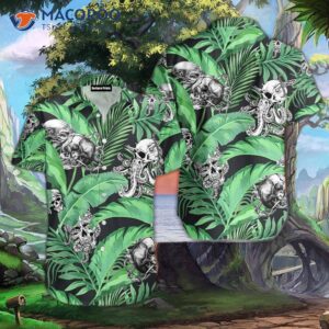 Skull-octopus Tropical Hawaiian Shirts