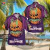 Skull Pumpkin Happy Halloween Hawaiian Shirts