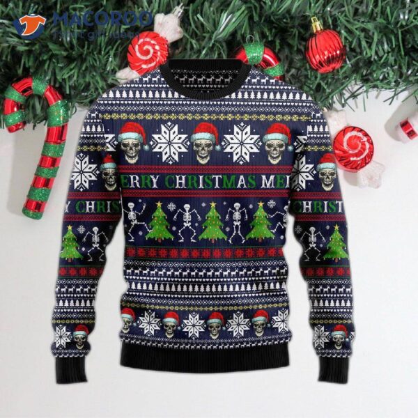 Skull Ugly Christmas Sweater