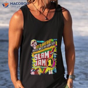 slam jam 1 its here greatest wrestling album ever shirt tank top