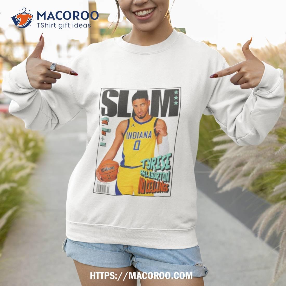 Slam Tyrese Haliburton No Ceilings Shirt Slam Tyrese Haliburton No Ceilings Shirt