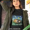 Sleeping Calico Cat Starry Nighshirt