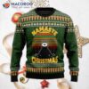 Sloth Namaste Ugly Christmas Sweater