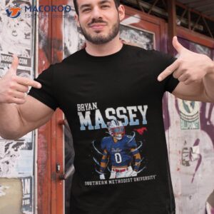 Smu Mustangs Bryan Massey 2023 Ncaa Football Shirt