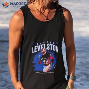 smu mustangs devere levelston 2023 ncaa football shirt tank top