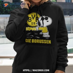 Snoopy Love Borussia Dortmund Football Soccer Shirt