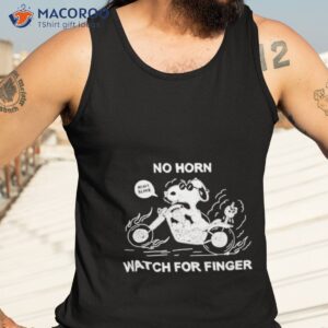 Snoopy No Horn Watch For Finger Shirt 3 snoopy no horn watch for finger shirt tank top 3