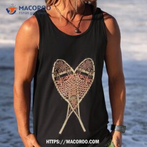snow shoes shirt tank top