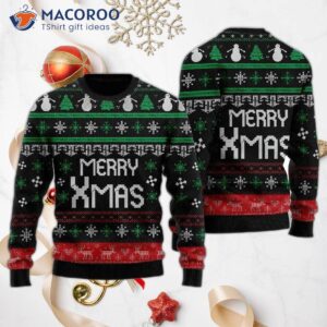 Snowman Merry Christmas Ugly Sweater