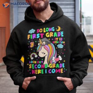 so long first grade second here i come back to school shirt hoodie