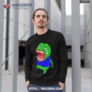 Sobbing Pepe Crying Shirt 2 sobbing pepe crying shirt sweatshirt 1