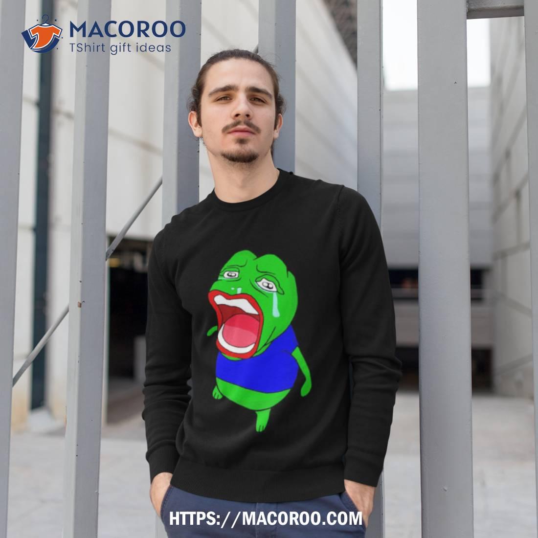Sobbing Pepe Crying Shirt Sobbing Pepe Crying Shirt