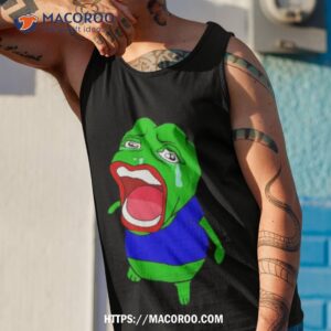 Sobbing Pepe Crying Shirt 3 sobbing pepe crying shirt tank top 1