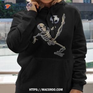 soccer skeleton halloween boys player shirt halloween costume hoodie 2