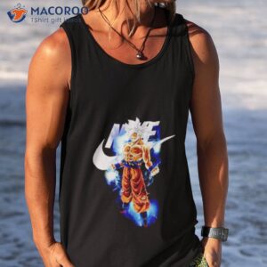Son Goku Nike Logo Shirt 3 son goku nike logo shirt tank top