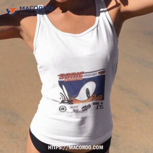 Sonic The Hedgehog Speed Cafe Shirt 1 sonic the hedgehog speed cafe shirt tank top 2