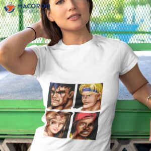 sor2 portraits double dragon shirt tshirt 1