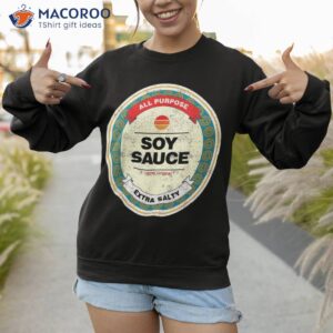 soy sauce funny halloween costume shirt sweatshirt