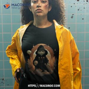 Space Cat In Black Robe Shirt 2 space cat in black robe shirt tshirt 2