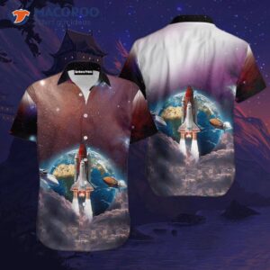 space shuttle hawaiian shirt 1