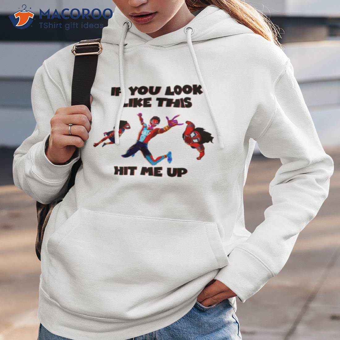 Spider Man India Pavitr Prabhakar If You Look Like This Hit Me Up Shirt Spider Man India Pavitr Prabhakar If You Look Like This Hit Me Up Shirt