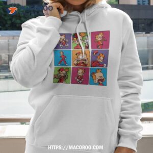 spirou squares gaston lagaffe shirt hoodie