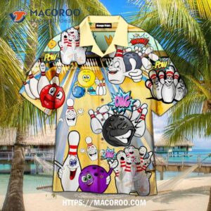 Split Happens Bowling Hawaiian Shirt