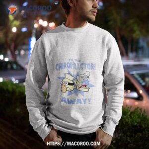 spongebob squarepants bioworld to the chiropractor shirt sweatshirt