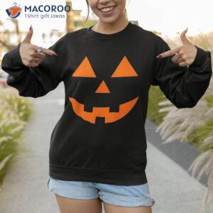spooky jack o lantern halloween party pumpkin patch autumn shirt sweatshirt