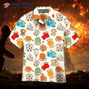 sports team summer pattern hawaiian shirts 1