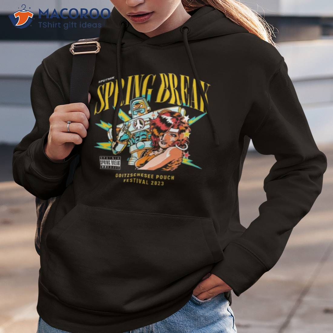 Sputnik Spring Break Goitzsche See Pouch Festival 2023 Shirt Sputnik Spring Break Goitzsche See Pouch Festival 2023 Shirt