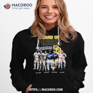 Squad Up Padres All Players Signatures Shirt