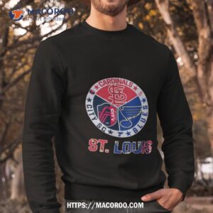 St Louis Cardinals City Sc And Blues 2023 Shirt 2 st louis cardinals city sc and blues 2023 shirt sweatshirt