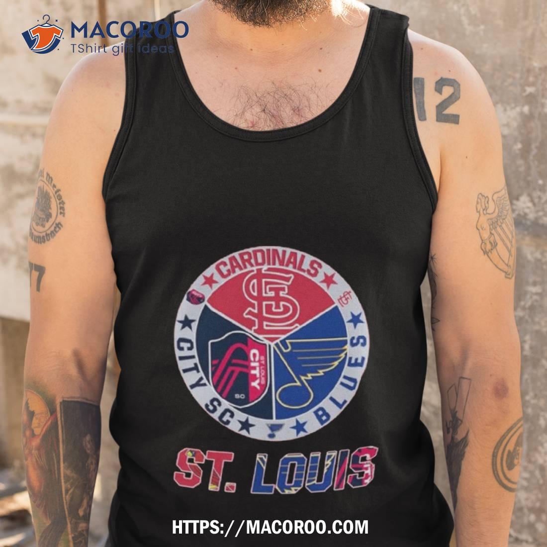 St Louis Cardinals City Sc And Blues 2023 Shirt St Louis Cardinals City Sc And Blues 2023 Shirt