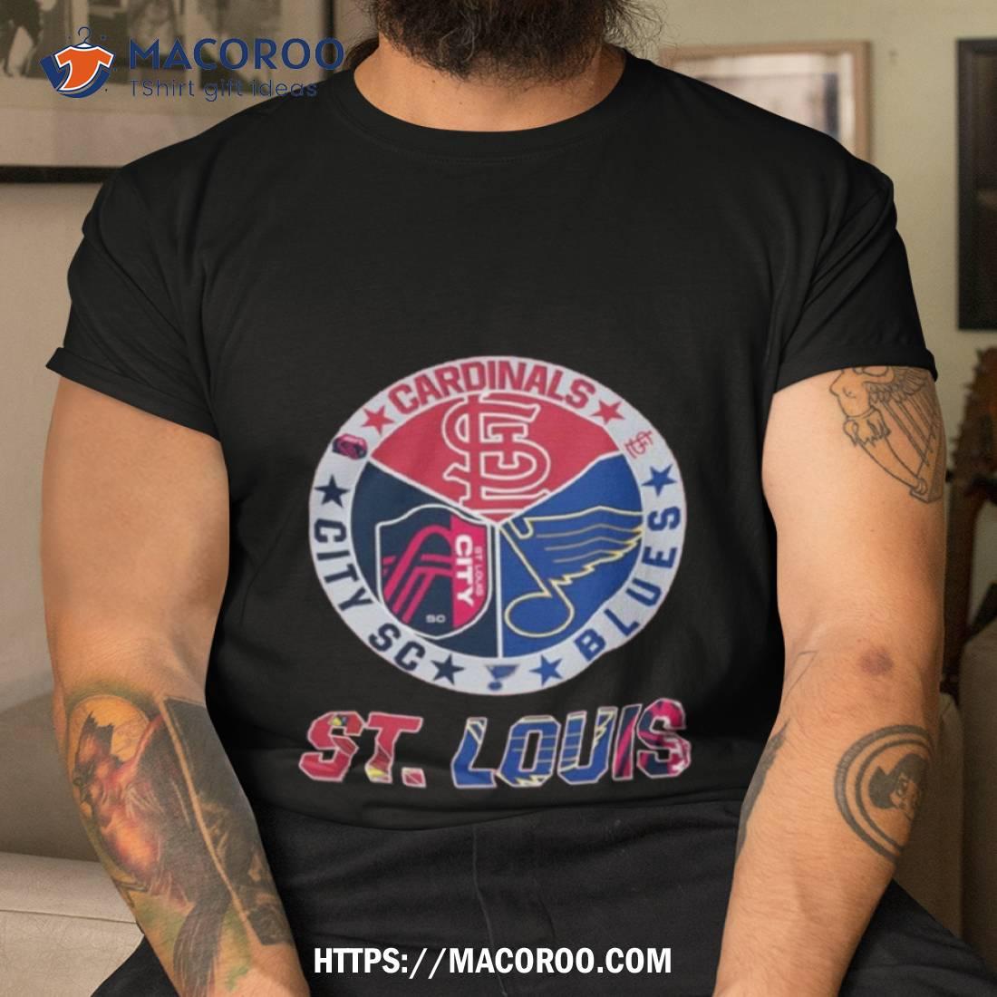 St Louis Cardinals City Sc And Blues 2023 Shirt St Louis Cardinals City Sc And Blues 2023 Shirt
