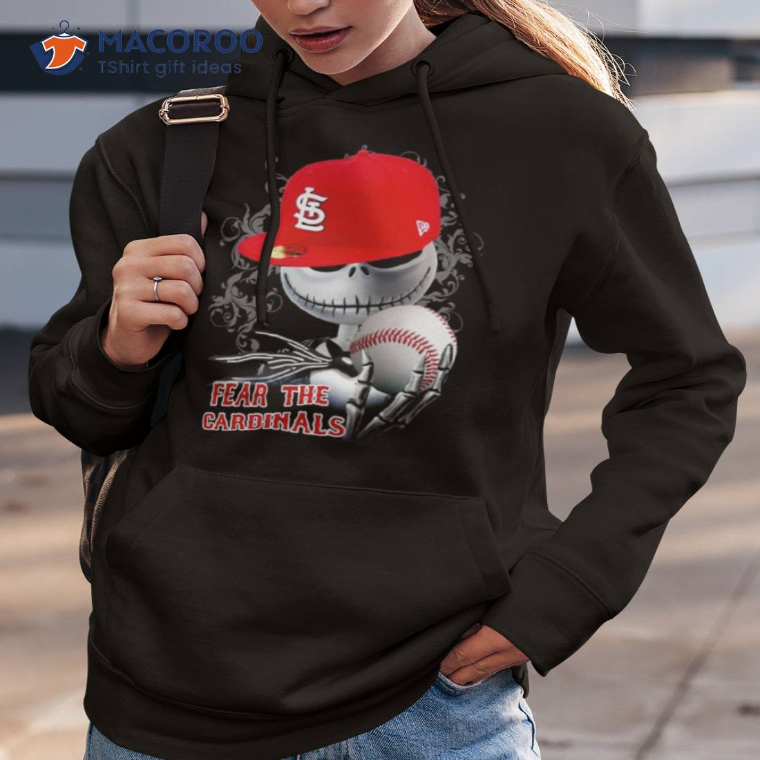 St. Louis Cardinals Jack Skellington Fear The Cardinals Halloween Shirt St. Louis Cardinals Jack Skellington Fear The Cardinals Halloween Shirt