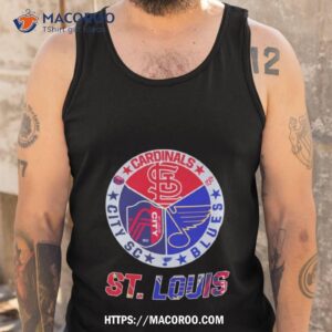 St Louis City Sc St Louis Cardinals St Louis Blues Logo Shirt 3 st louis city sc st louis cardinals st louis blues logo shirt tank top