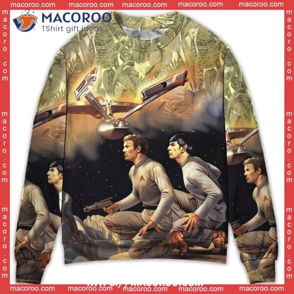 St Movies Tropical Funny Xmas Sweaters