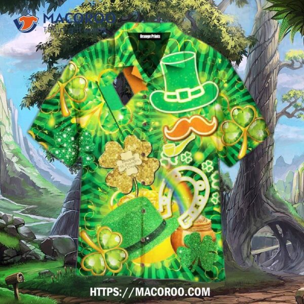 St Patrick’s Day Hawaiian Shirt