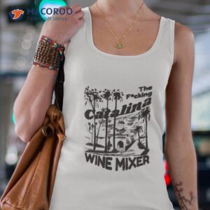 Stanek Wearing A Fuckin Catalina Wine Mixer Shirt