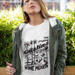 Stanek Wearing A Fuckin Catalina Wine Mixer Shirt
