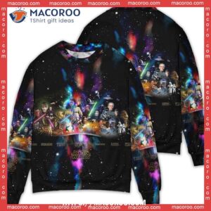 star wars all seasons sweater dinosaur christmas sweater 1